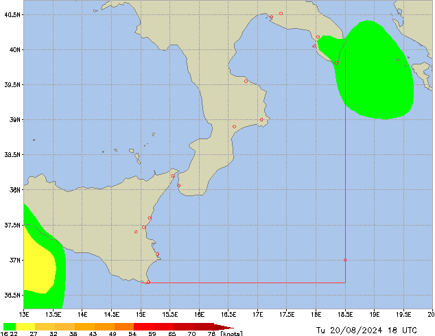 Tu 20.08.2024 18 UTC