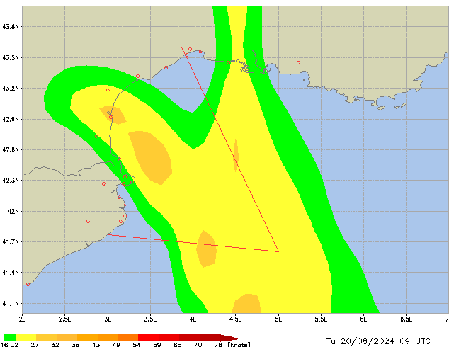 Tu 20.08.2024 09 UTC