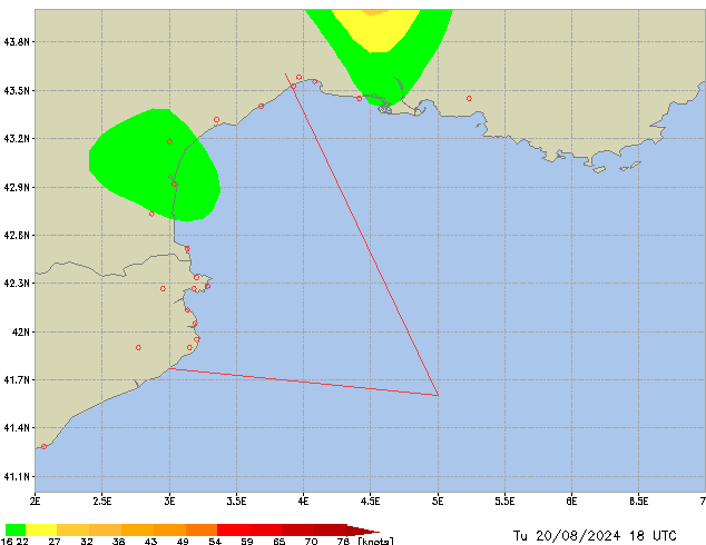 Tu 20.08.2024 18 UTC