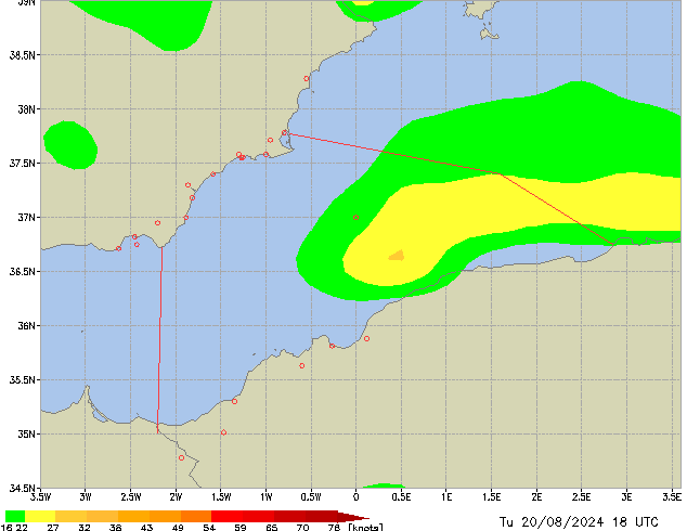 Tu 20.08.2024 18 UTC