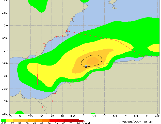 Tu 20.08.2024 18 UTC