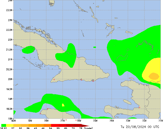 Tu 20.08.2024 00 UTC