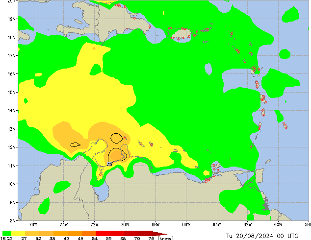 Tu 20.08.2024 00 UTC