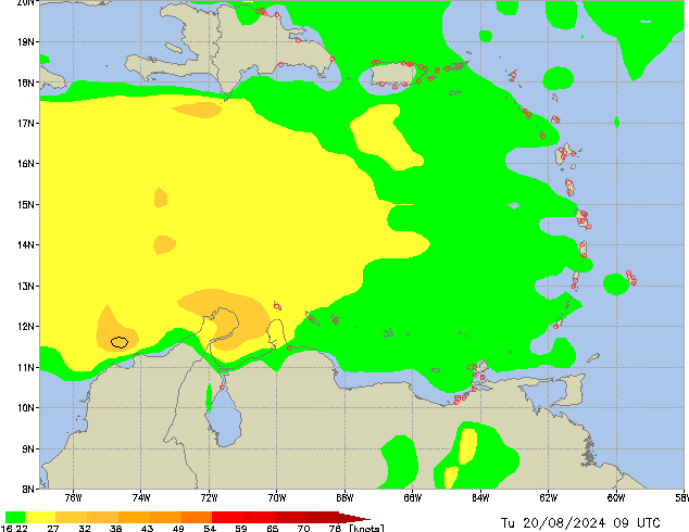 Tu 20.08.2024 09 UTC