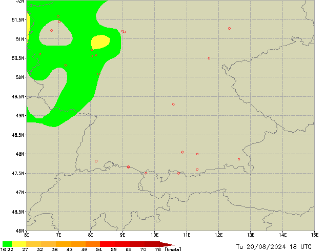 Tu 20.08.2024 18 UTC