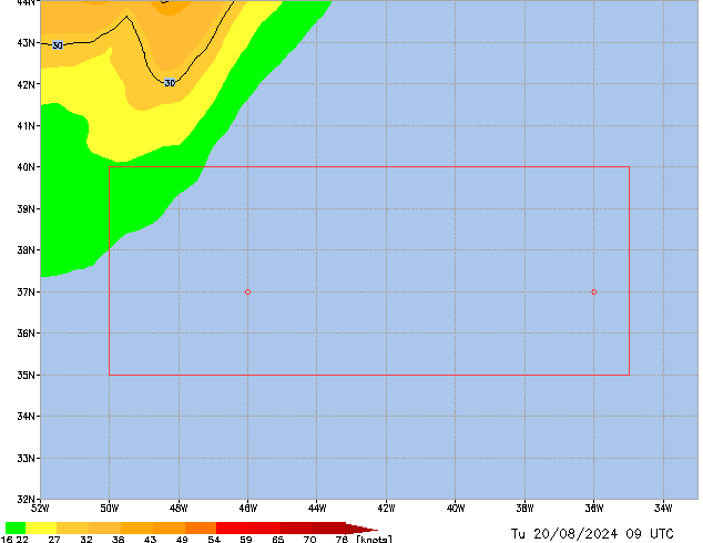 Tu 20.08.2024 09 UTC