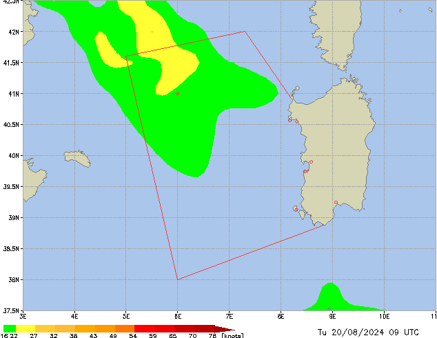 Tu 20.08.2024 09 UTC