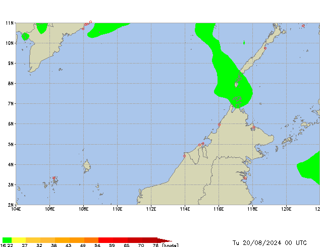 Tu 20.08.2024 00 UTC