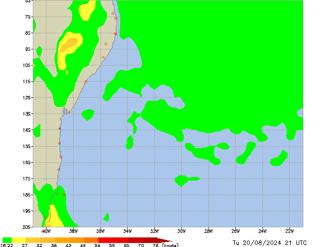 Tu 20.08.2024 21 UTC