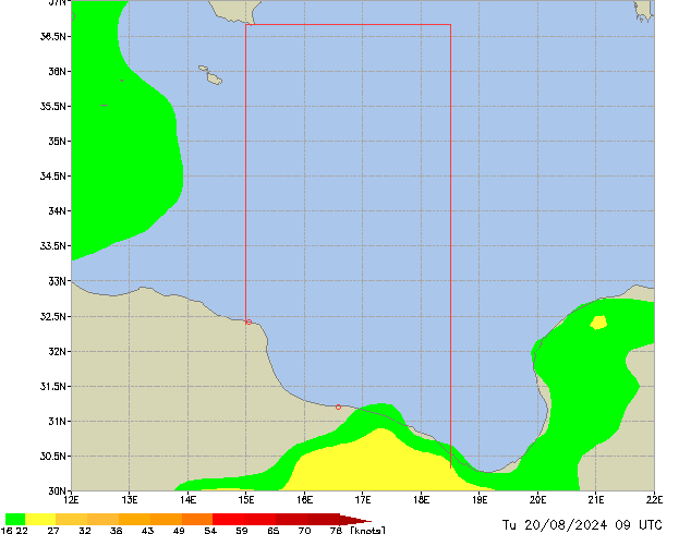 Tu 20.08.2024 09 UTC