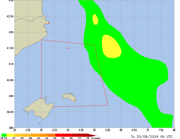 Tu 20.08.2024 09 UTC