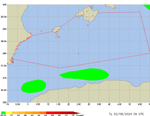 Tu 20.08.2024 09 UTC