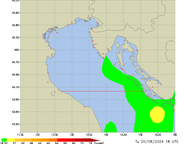 Tu 20.08.2024 18 UTC