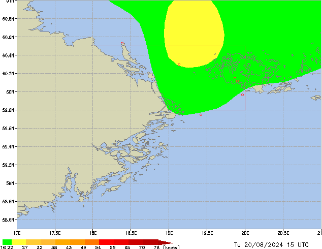 Tu 20.08.2024 15 UTC