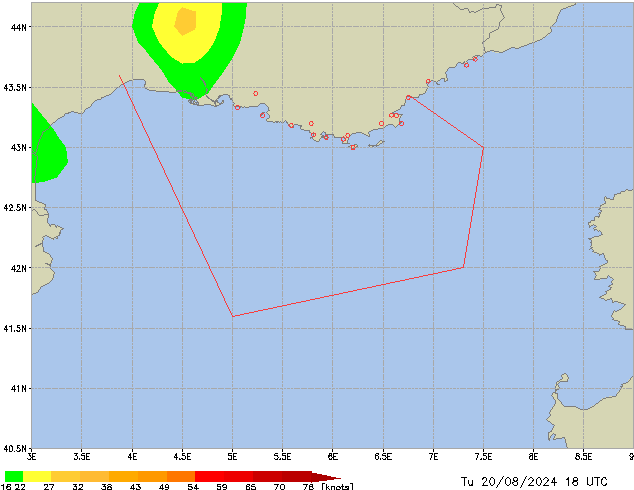 Tu 20.08.2024 18 UTC