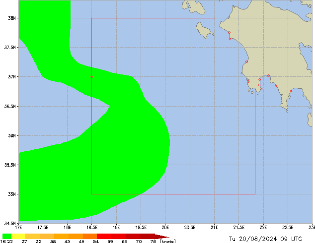 Tu 20.08.2024 09 UTC