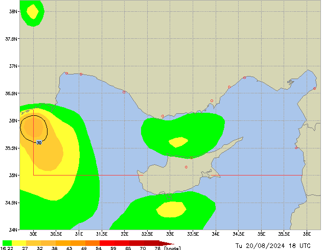 Tu 20.08.2024 18 UTC