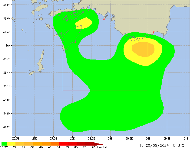 Tu 20.08.2024 15 UTC