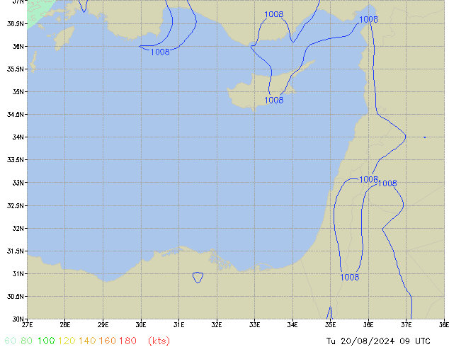 Tu 20.08.2024 09 UTC