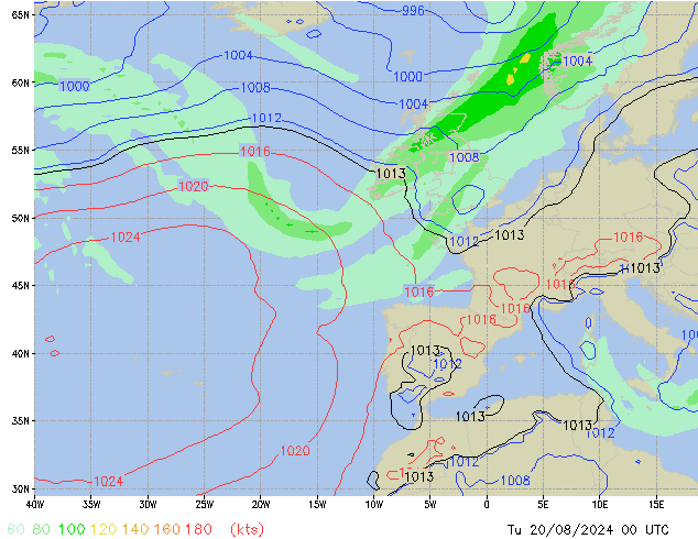 Tu 20.08.2024 00 UTC