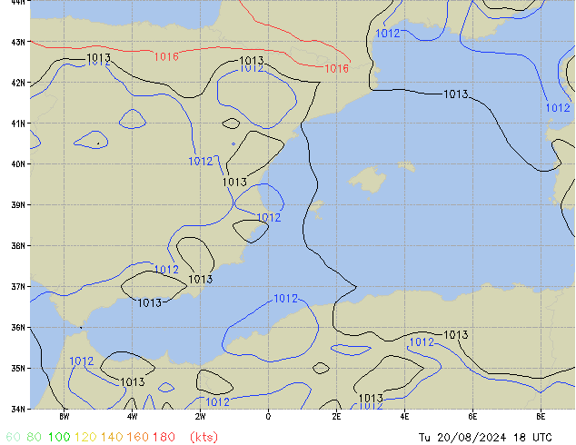 Tu 20.08.2024 18 UTC