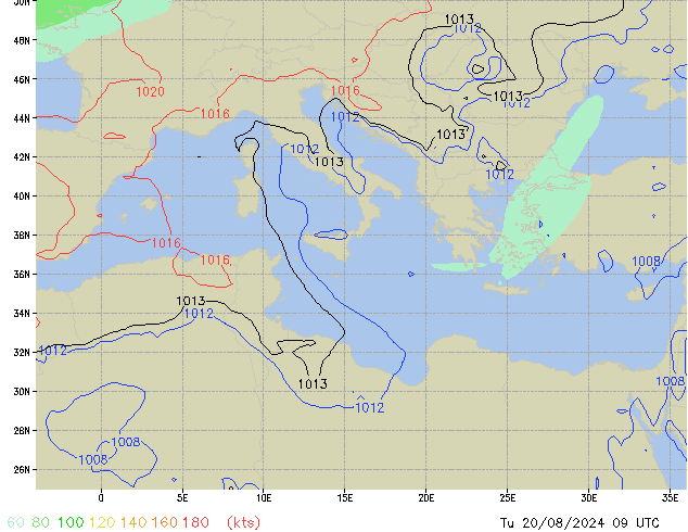 Tu 20.08.2024 09 UTC