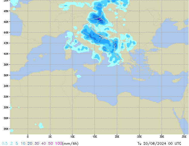 Tu 20.08.2024 00 UTC