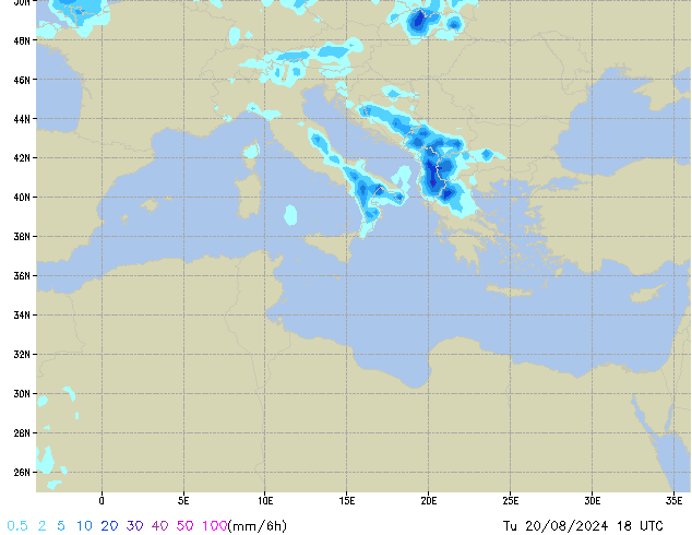 Tu 20.08.2024 18 UTC