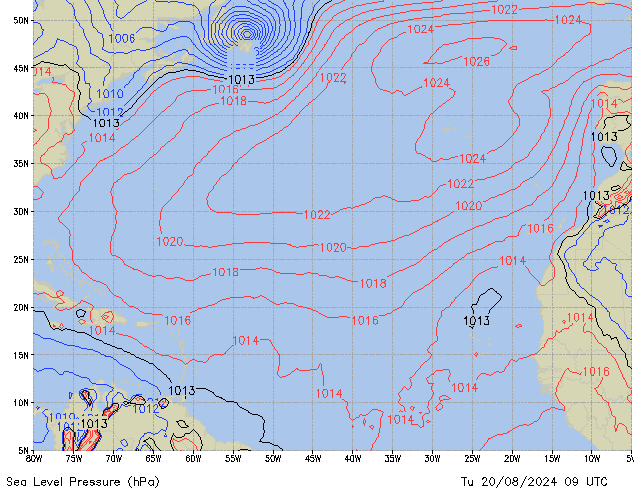 Tu 20.08.2024 09 UTC