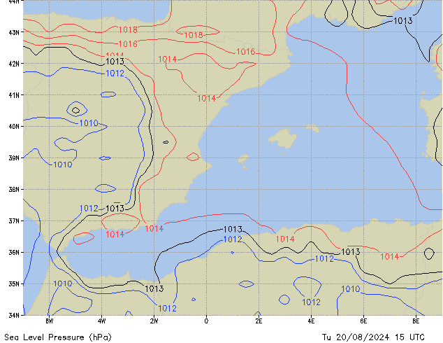 Tu 20.08.2024 15 UTC