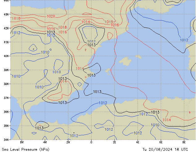 Tu 20.08.2024 18 UTC