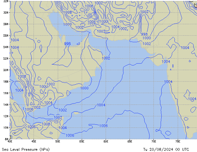 Tu 20.08.2024 00 UTC