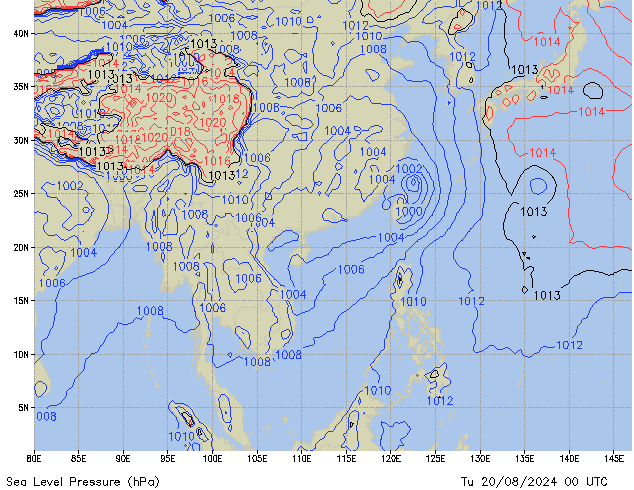 Tu 20.08.2024 00 UTC