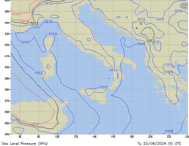 Tu 20.08.2024 00 UTC