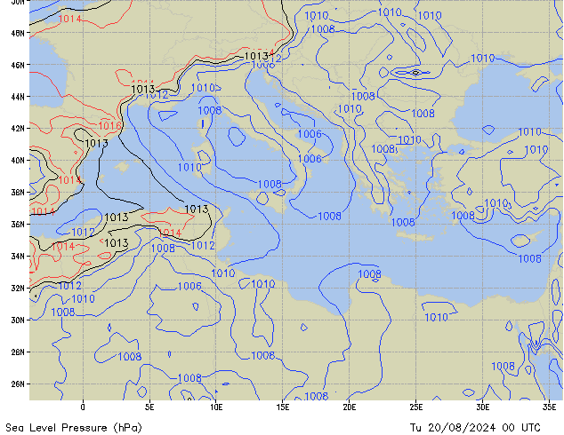 Tu 20.08.2024 00 UTC