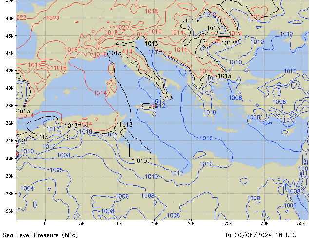 Tu 20.08.2024 18 UTC