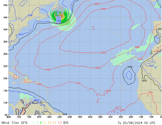 Tu 20.08.2024 00 UTC