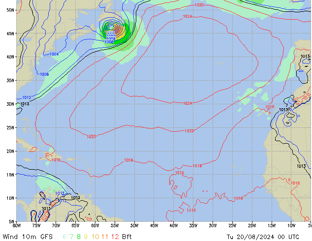 Tu 20.08.2024 00 UTC