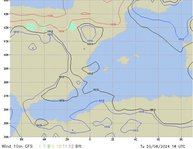 Tu 20.08.2024 18 UTC