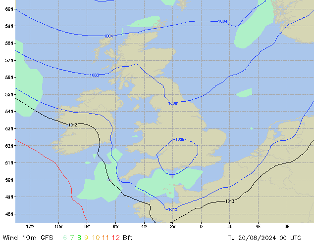 Tu 20.08.2024 00 UTC