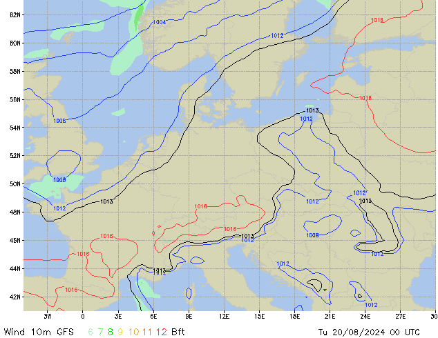 Tu 20.08.2024 00 UTC