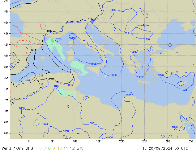 Tu 20.08.2024 00 UTC