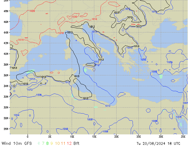 Tu 20.08.2024 18 UTC