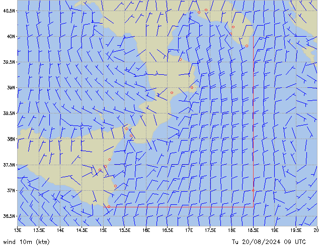 Tu 20.08.2024 09 UTC