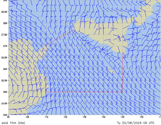 Tu 20.08.2024 09 UTC