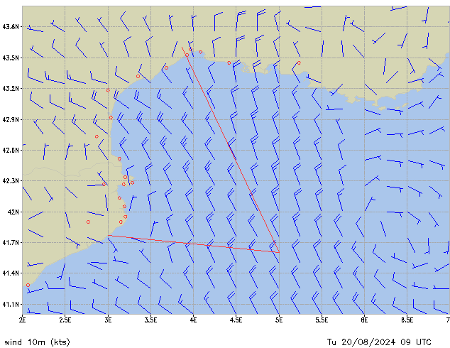 Tu 20.08.2024 09 UTC