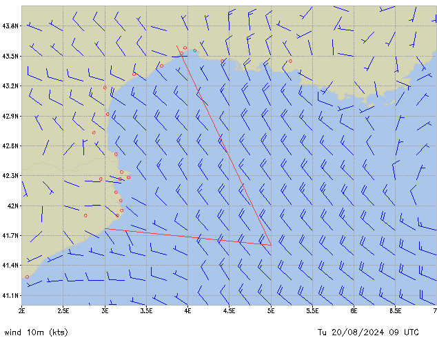 Tu 20.08.2024 09 UTC