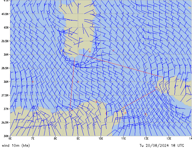 Tu 20.08.2024 18 UTC