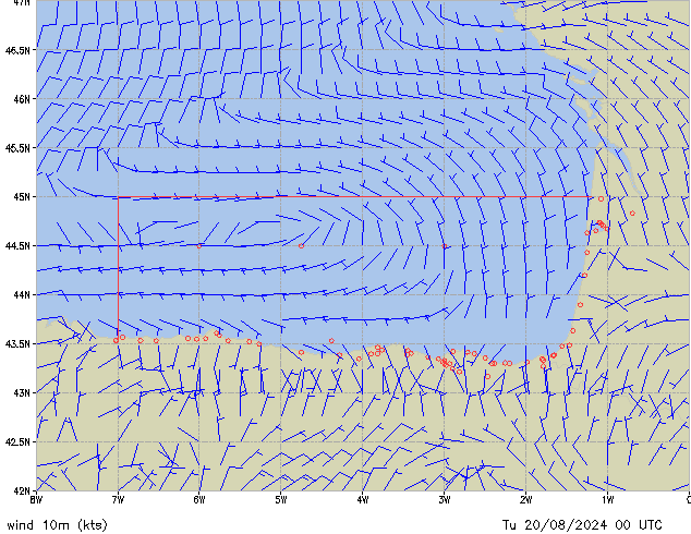 Tu 20.08.2024 00 UTC