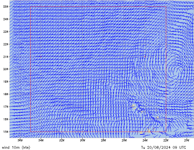 Tu 20.08.2024 09 UTC